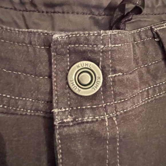 Kuhl Women’s Black Soft Stretchy Cargo Skinny Leg Pants Size 6 regular - Picture 7 of 15